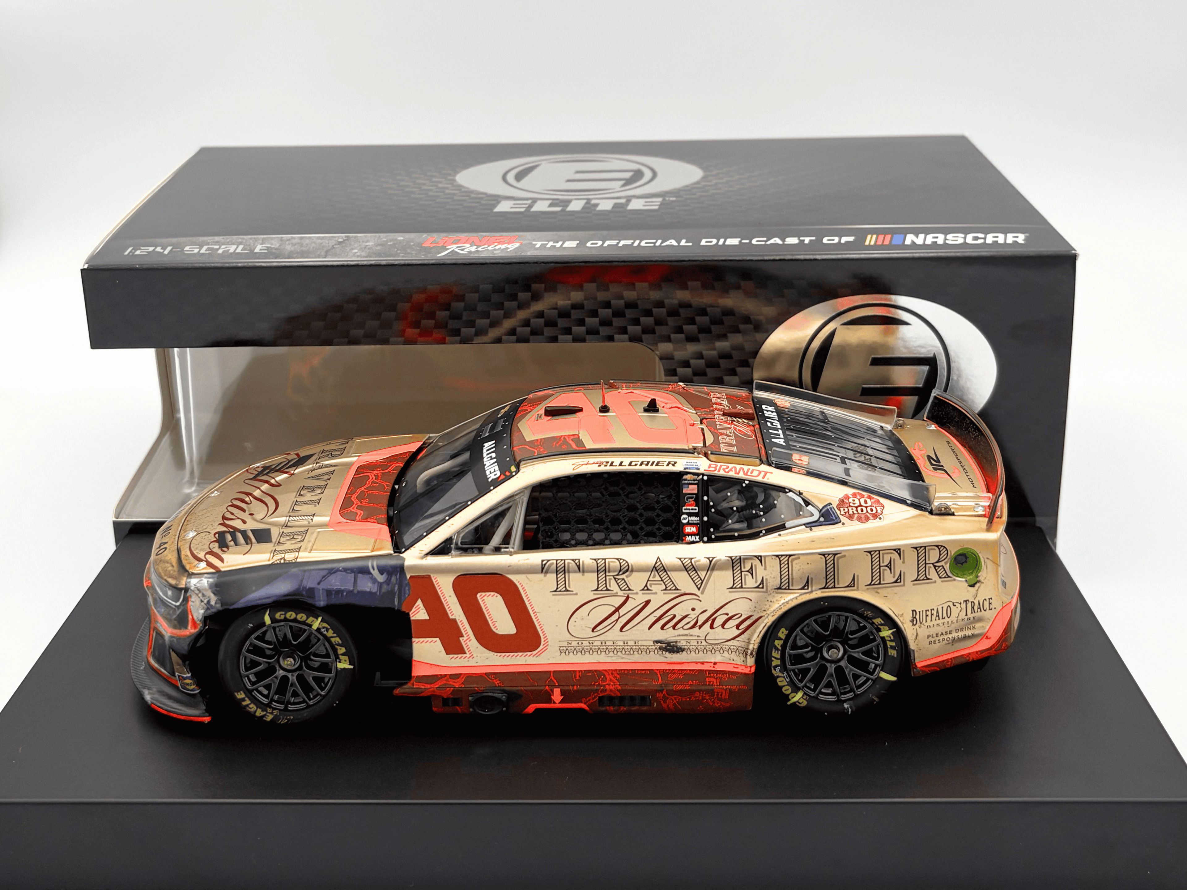 JUSTIN ALLGAIER LIQUID COLOR ELITE 2025 DAYTONA RACED 1/24